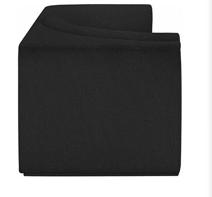 Omen Boucle Fabric Loveseat with Arms